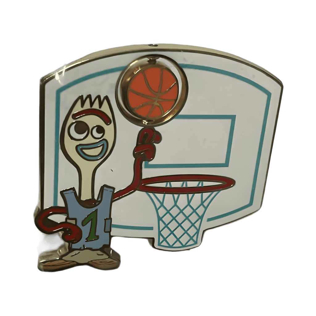 E1 - Forky Basketball Disney pin