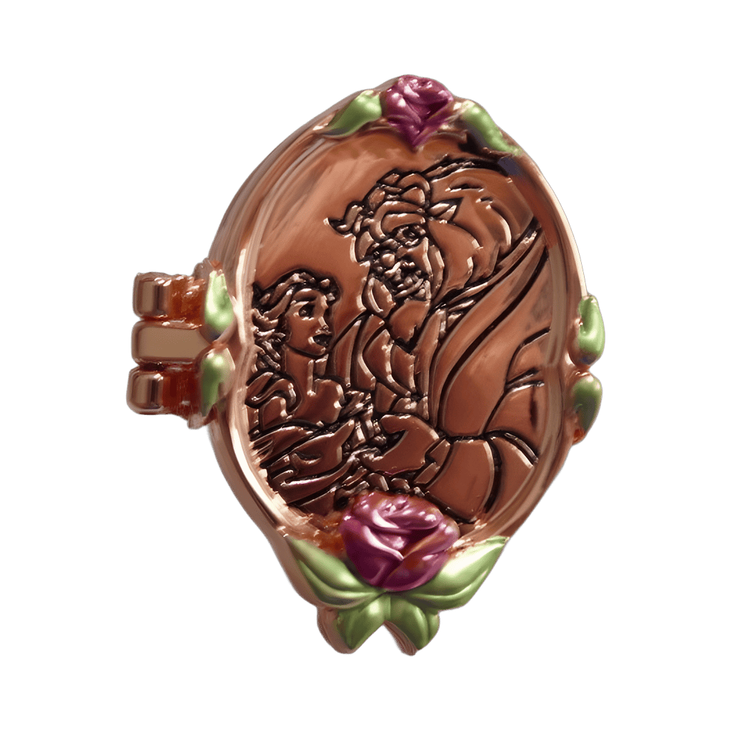 Beauty and the Beast Locket Disney pin