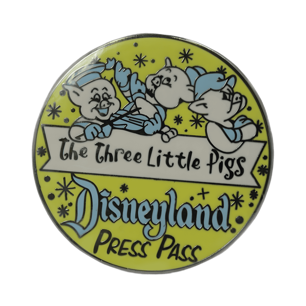 The Three Little Pigs Disney pin