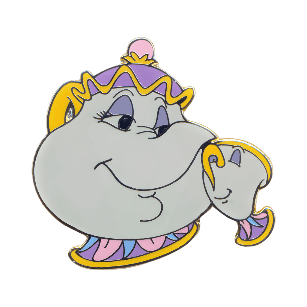 Mrs. Potts and Chip Disney pin