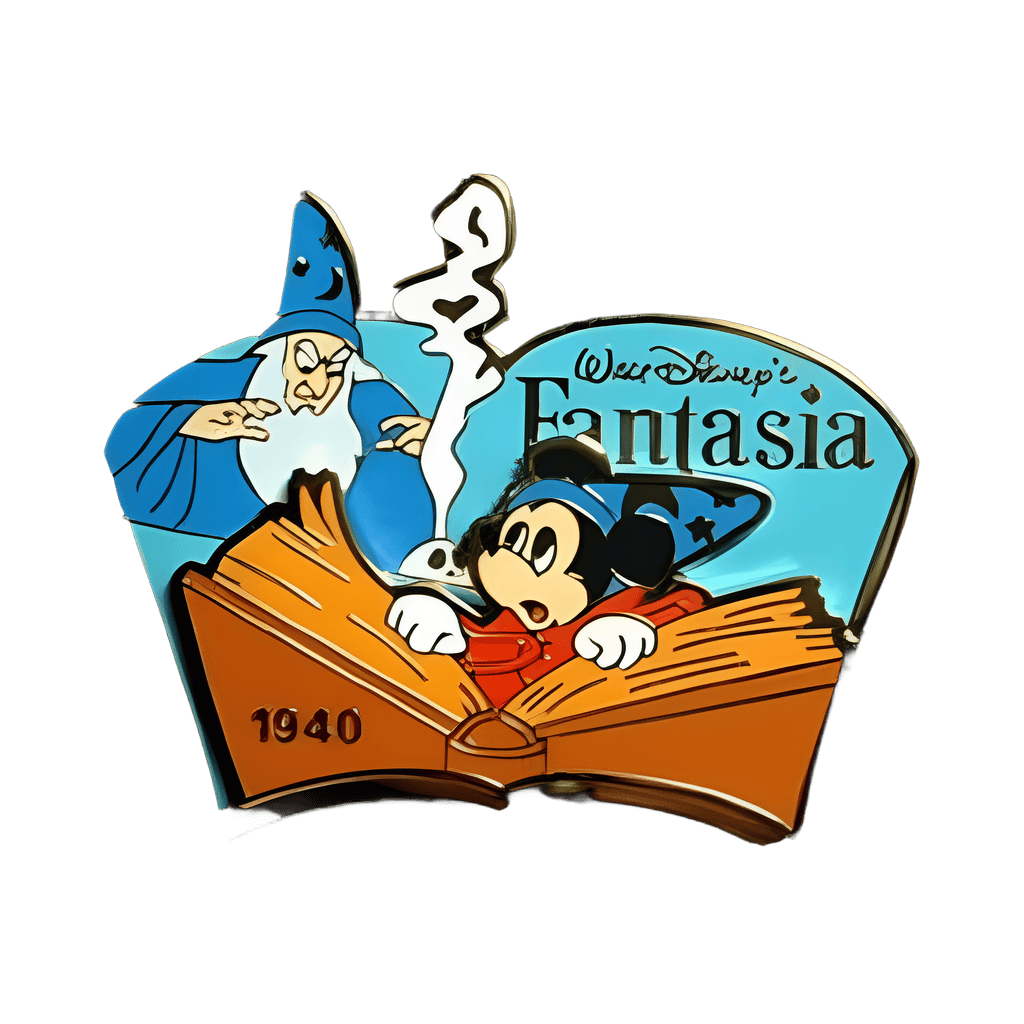 1940 - Sorcerer Mickey and Yen Sid Disney pin