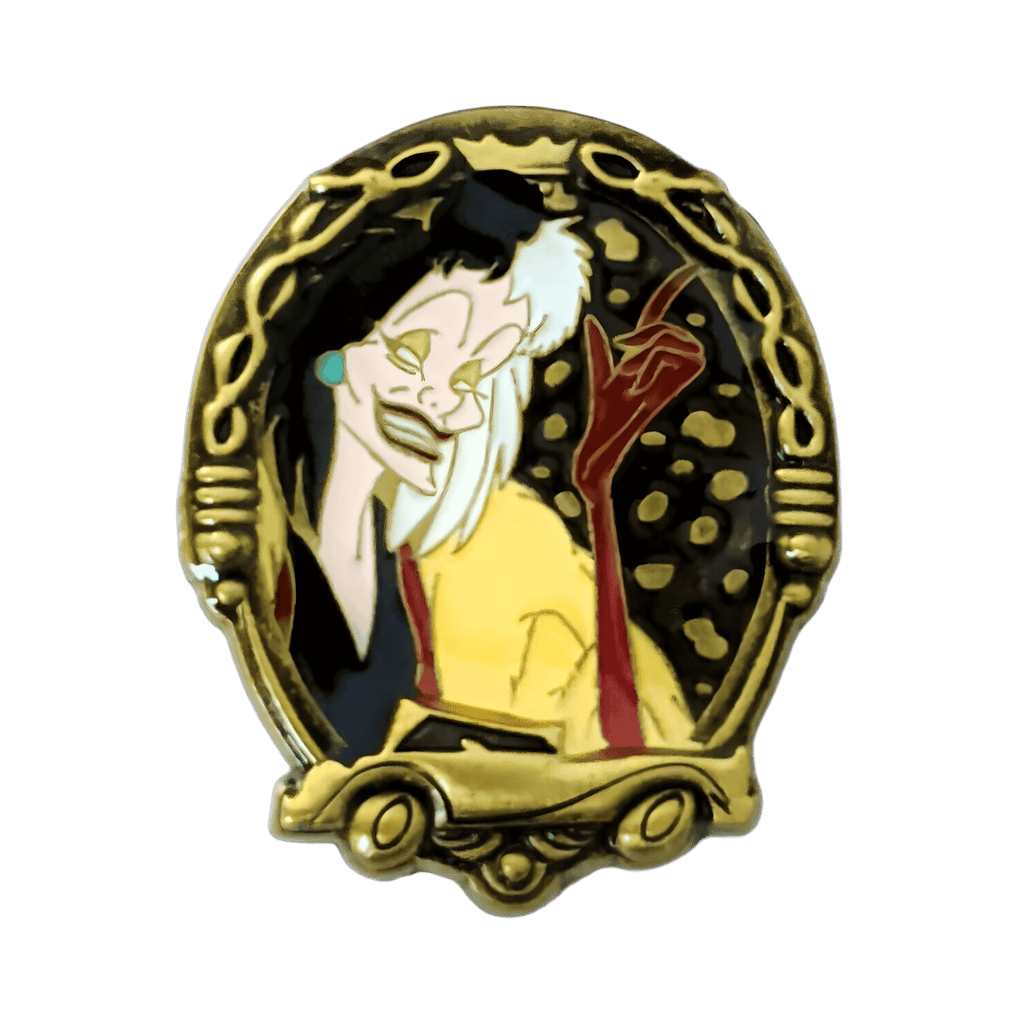 Cruella Disney pin