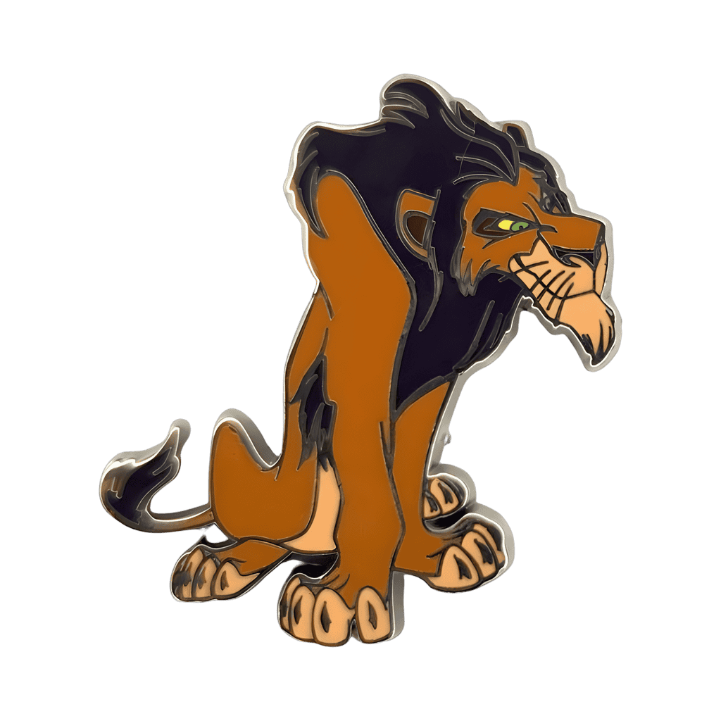 Hunched Scar Disney pin