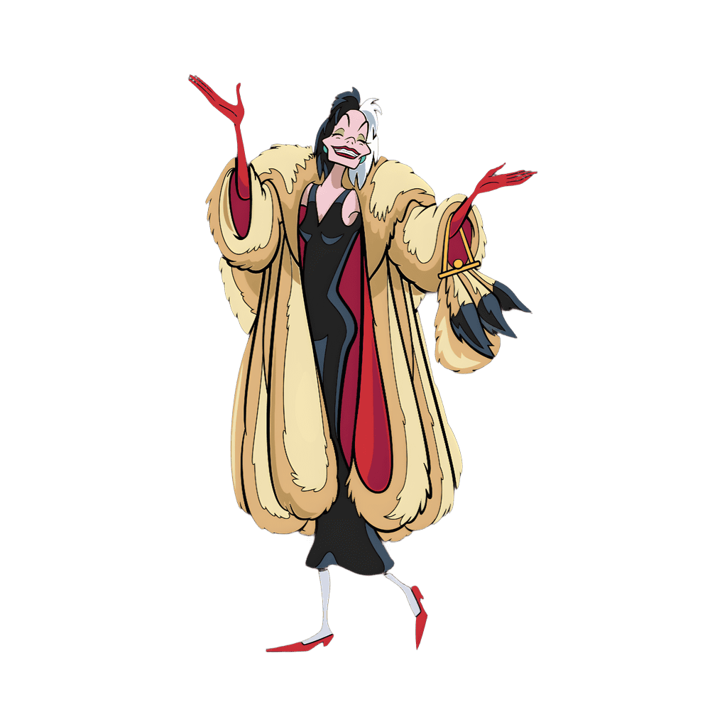 Cruella de Vil Disney pin