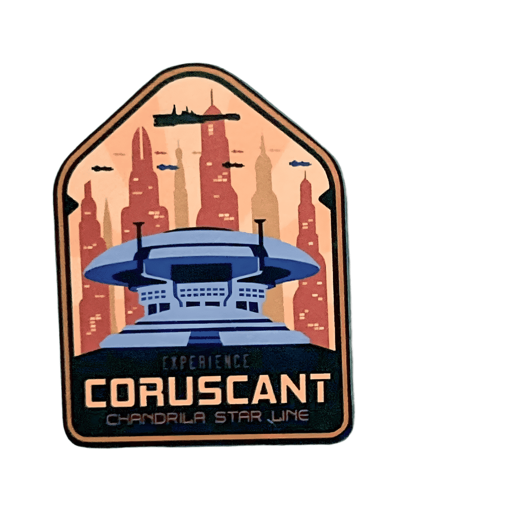 Coruscant Disney pin