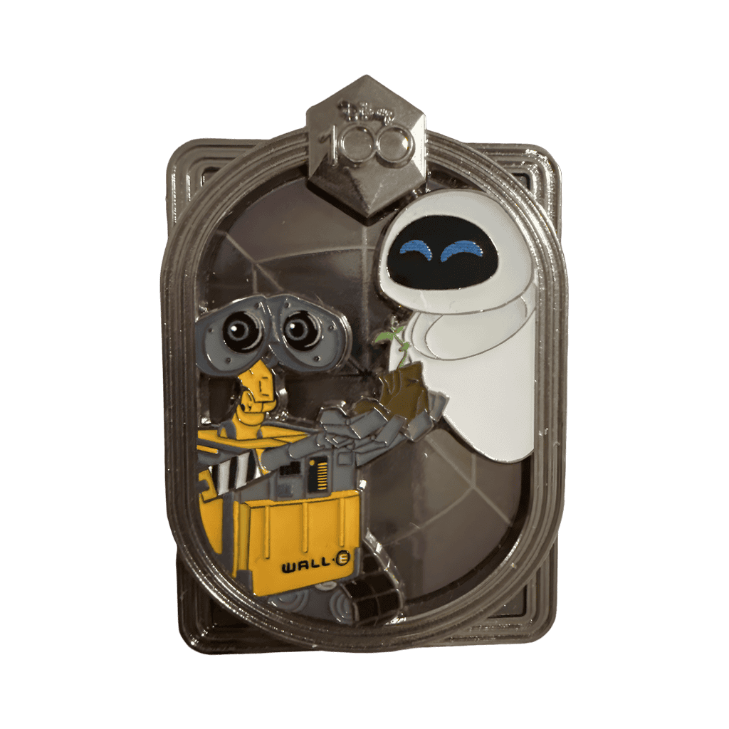 Wall E and Eve Disney pin