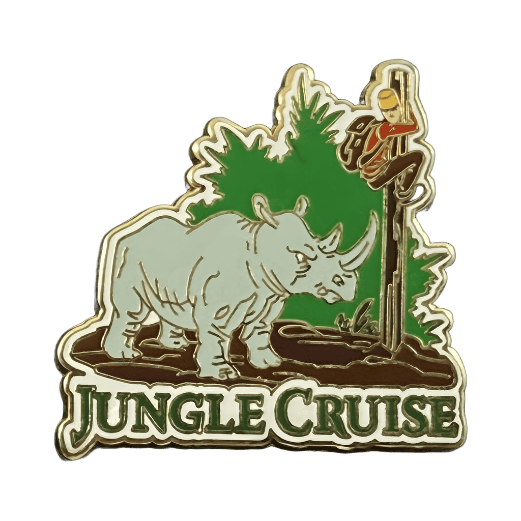 Jungle Cruise - Point in the End Rhinoceros Disney pin