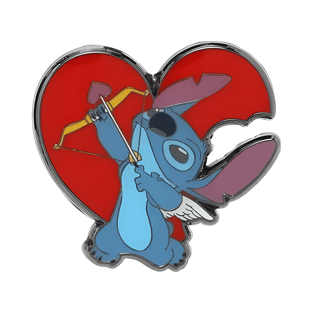Valentine's Day Stitch Disney pin