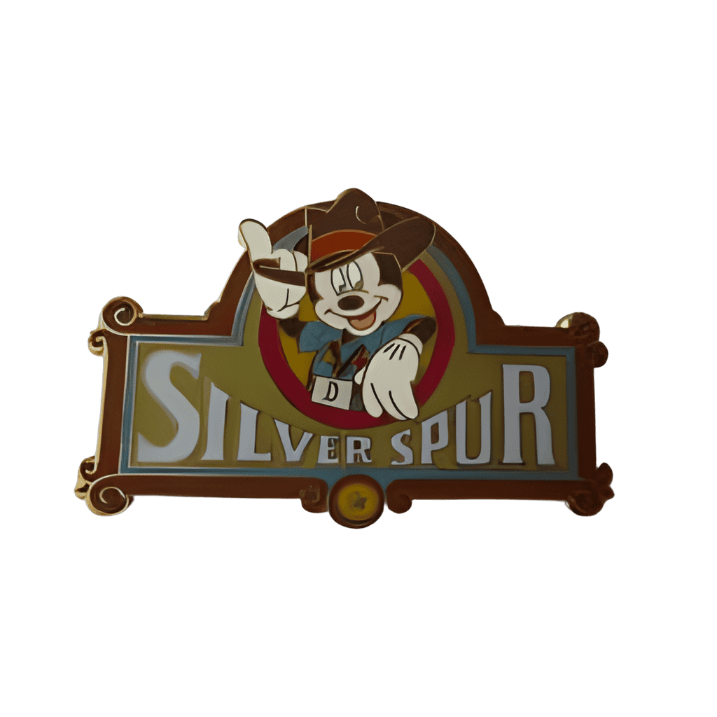 Silver Spur Disney pin