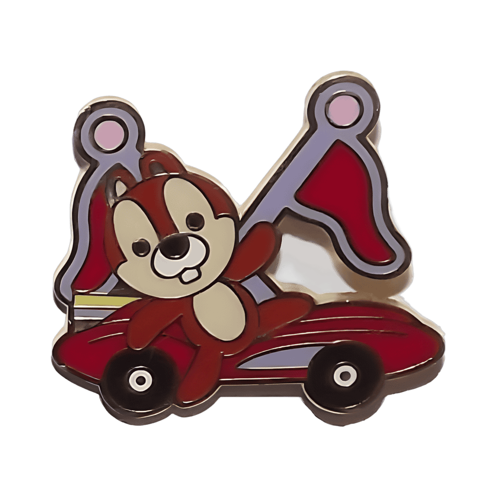 Chip at Autopia Disney pin