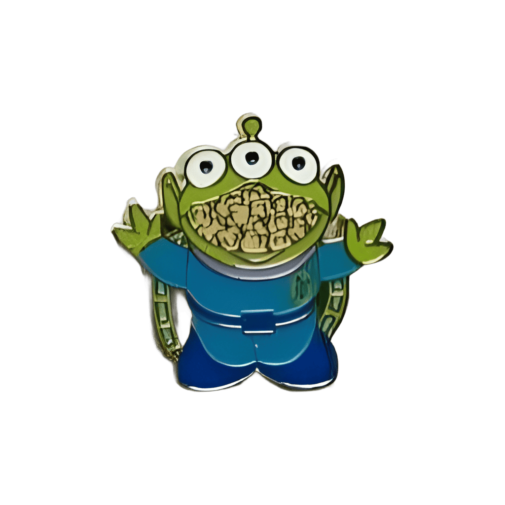 Little Green Alien Disney pin