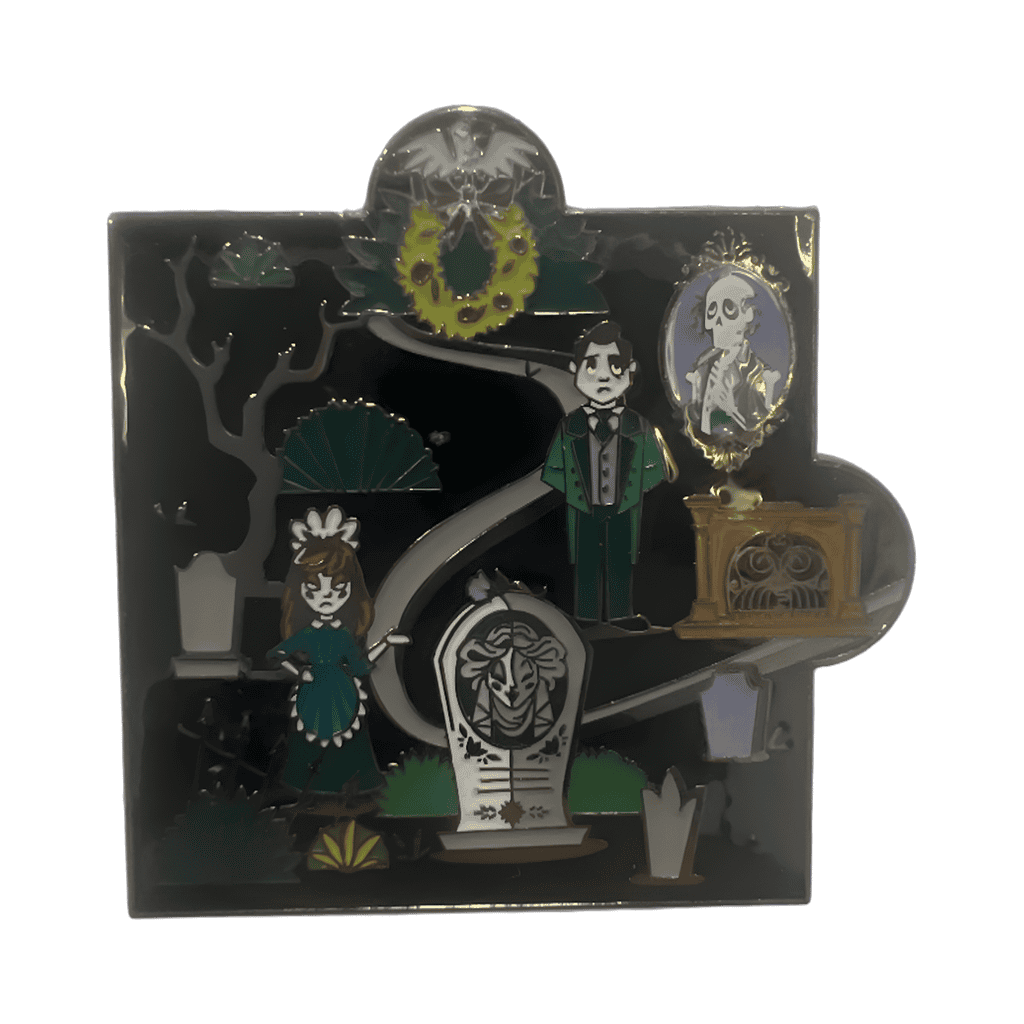 Haunted Mansion Map Disney pin