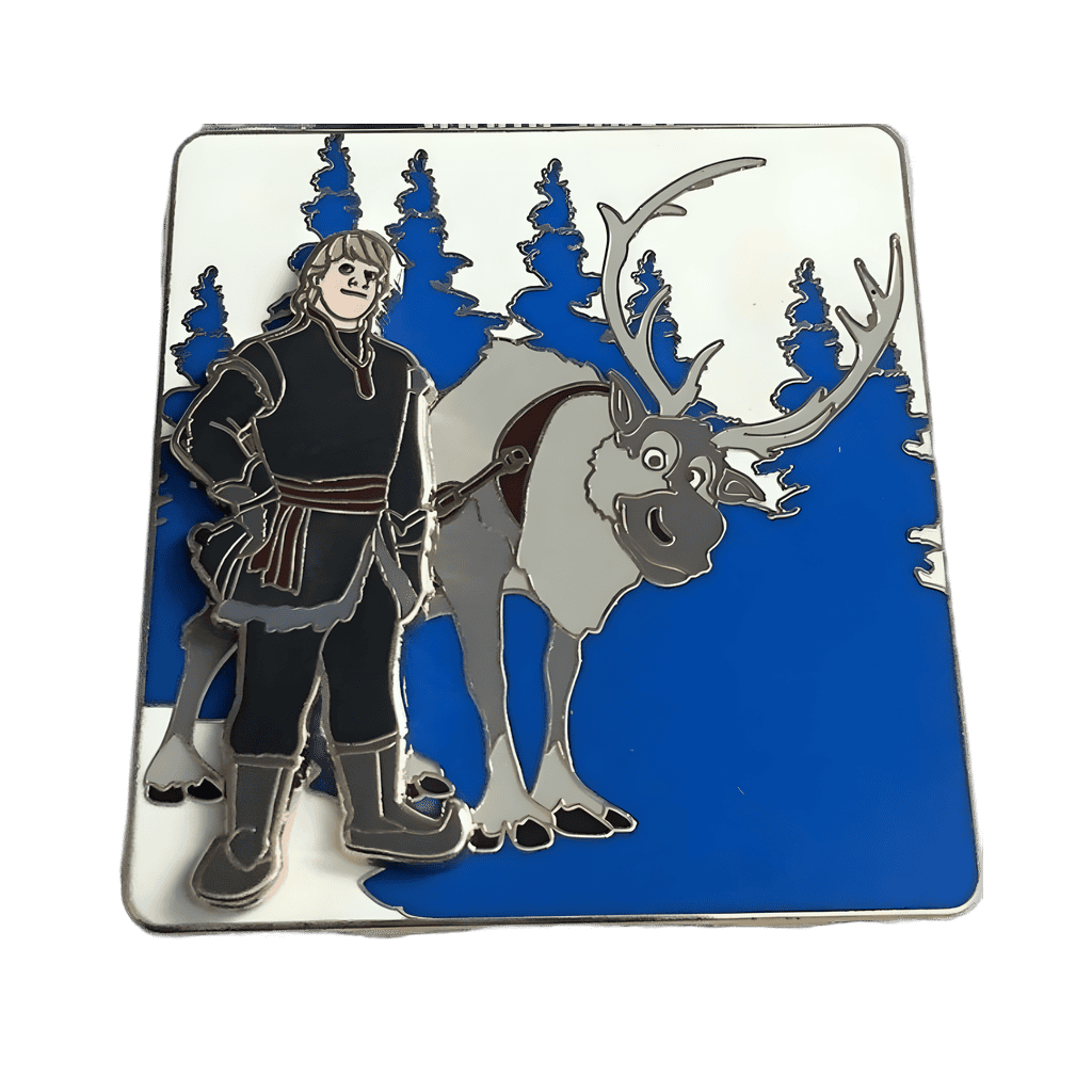 Kristoff and Sven Disney pin