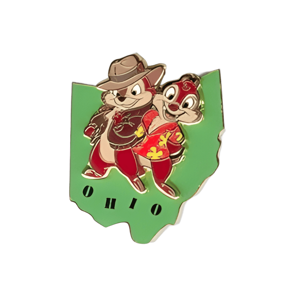 Ohio - Chip and Dale Disney pin