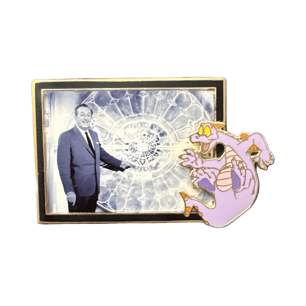 Walt Disney and Figment Disney pin