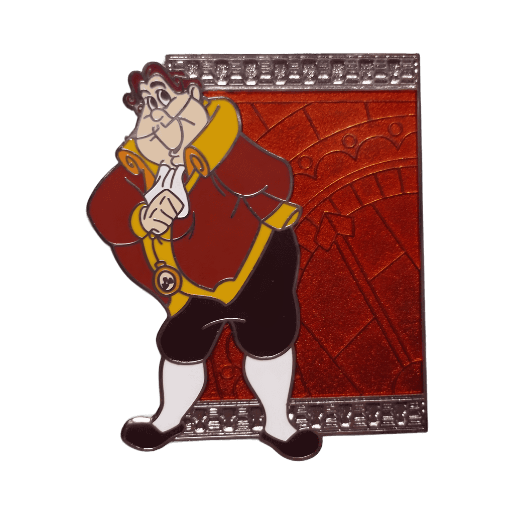 Human Cogsworth Disney pin