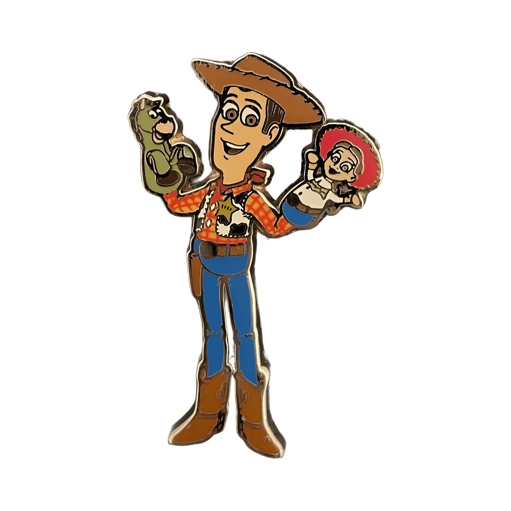 Woody with Bullseye and Jessie Disney pin