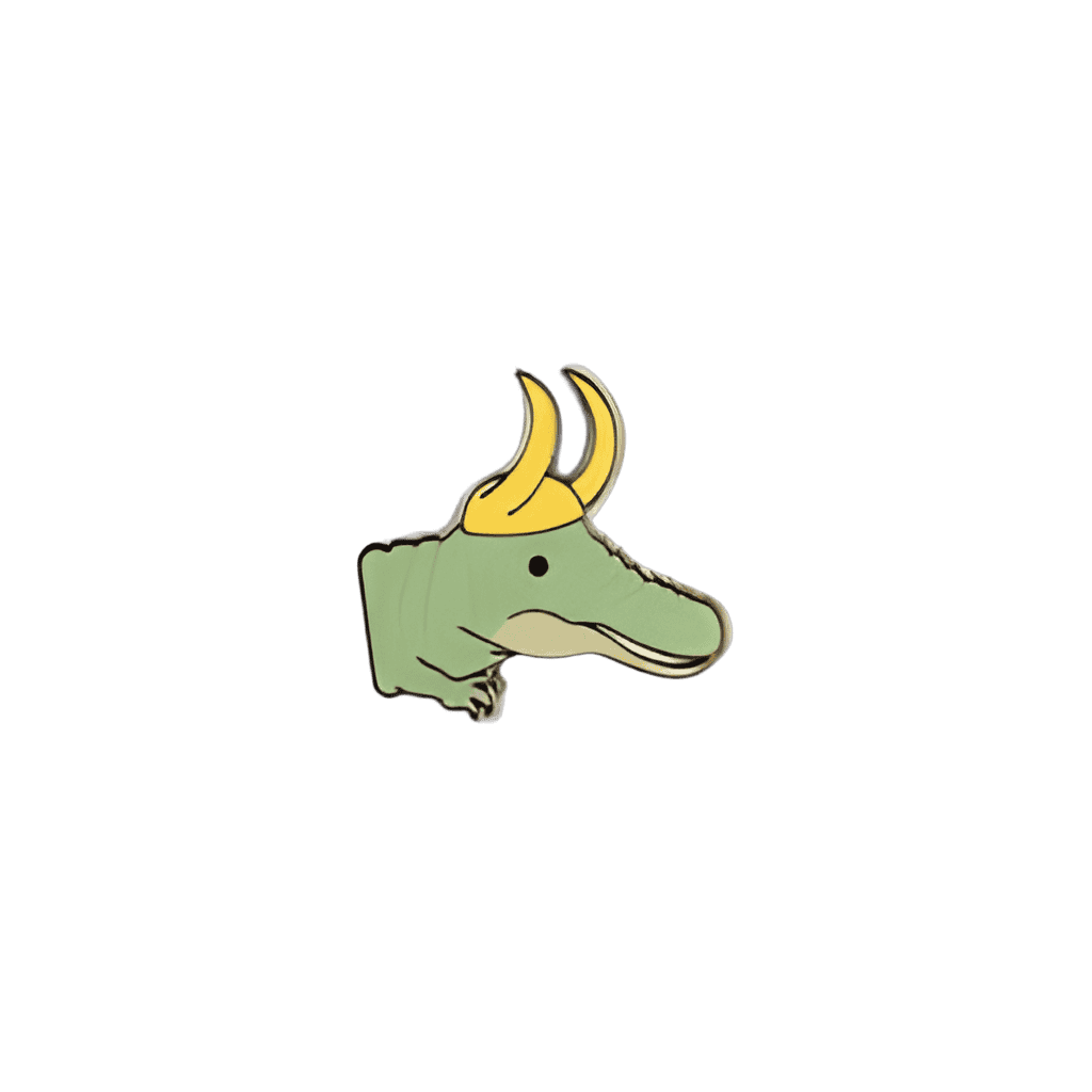 Alligator Loki Disney pin