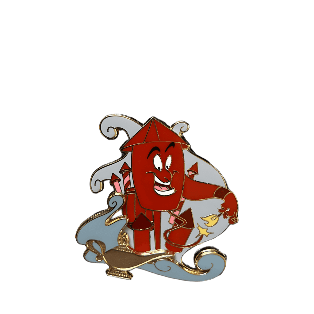 Fireworks Genie Disney pin