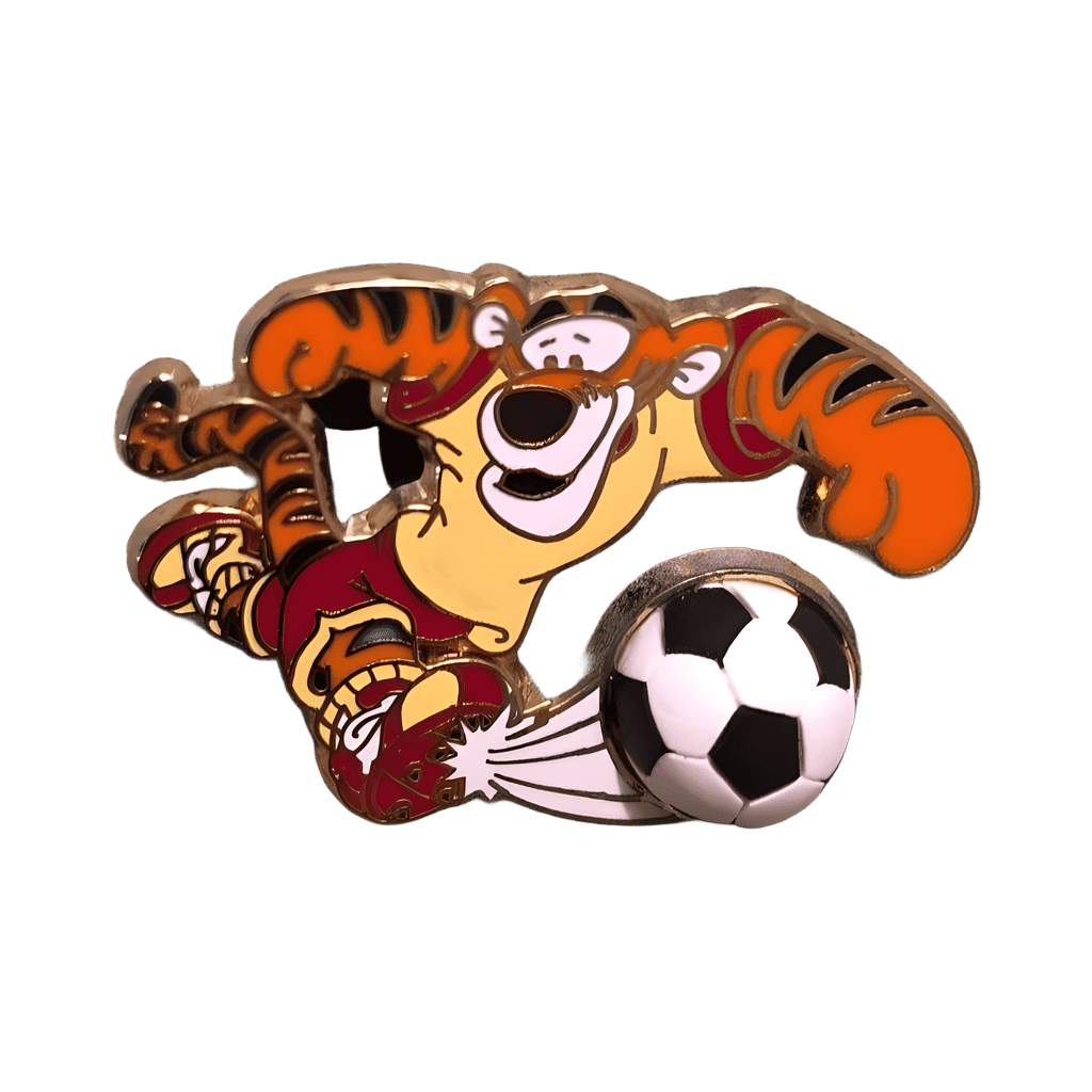 Pin Pursuit Map — Tigger with Free-D Soccer Ball Disney pin