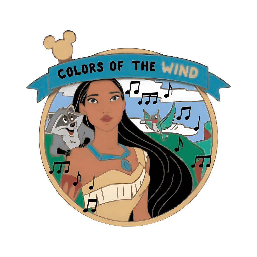 Pocahontas - Colors of the Wind Disney pin