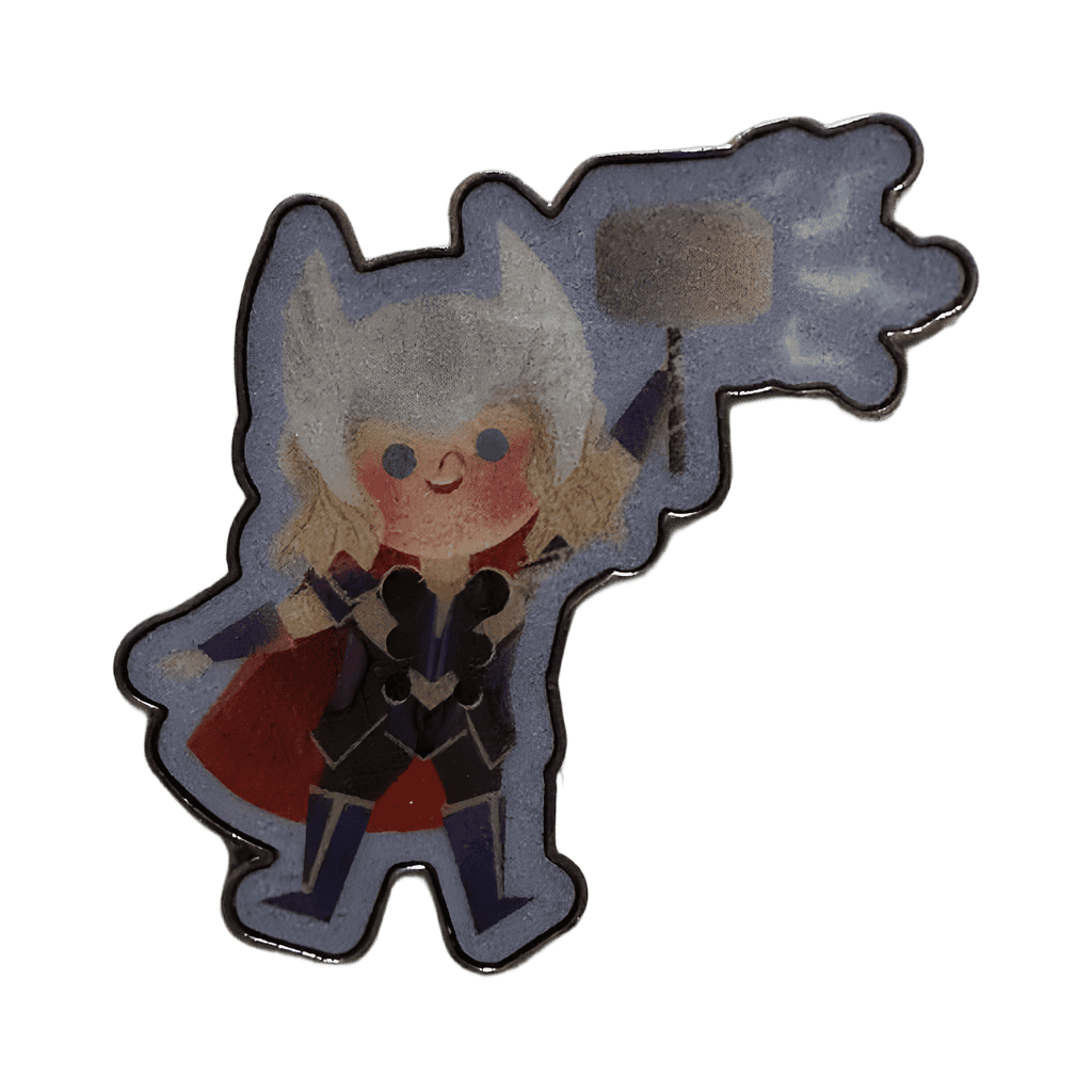 Thor With Mjolnir Disney pin