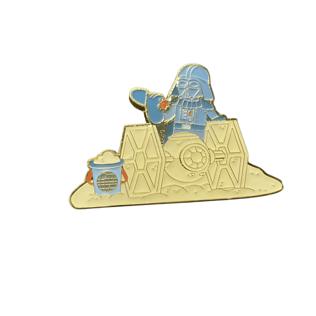 Darth Vader and Tie Fighter Disney pin