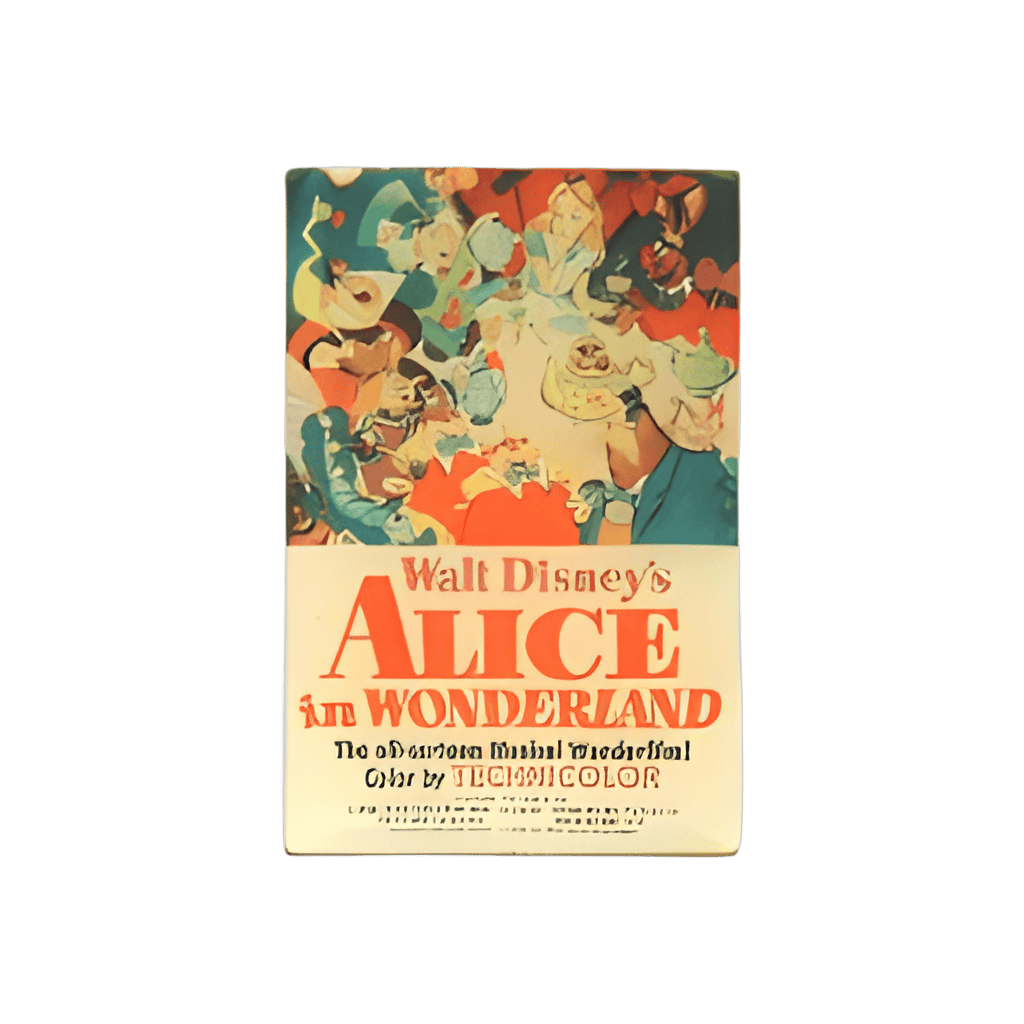 DLR - Alice in Wonderland - 75th Anniversary One Sheet Framed Set Disney pin