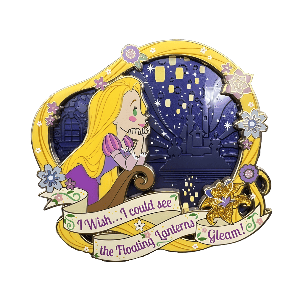 Series 2 - Rapunzel (I Wish...) Disney pin