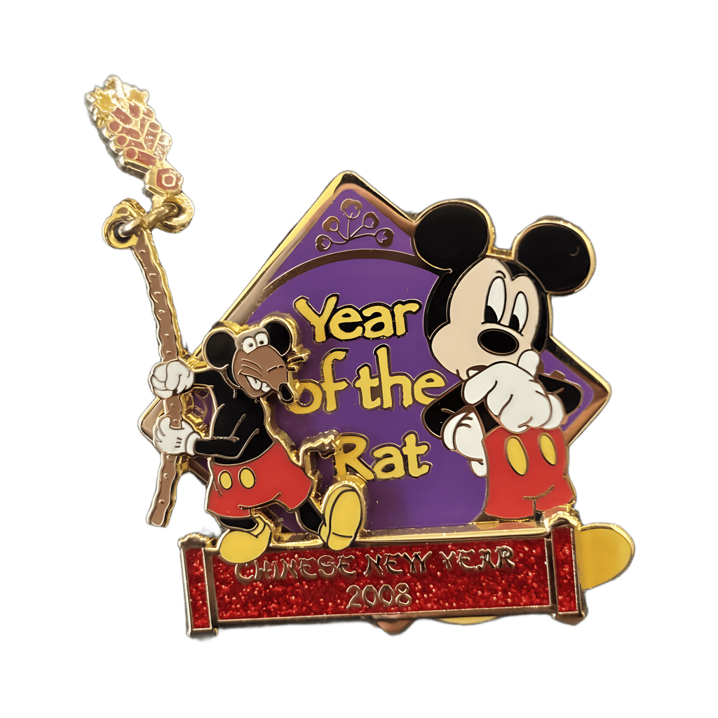Rizzo Year of the Rat Disney pin