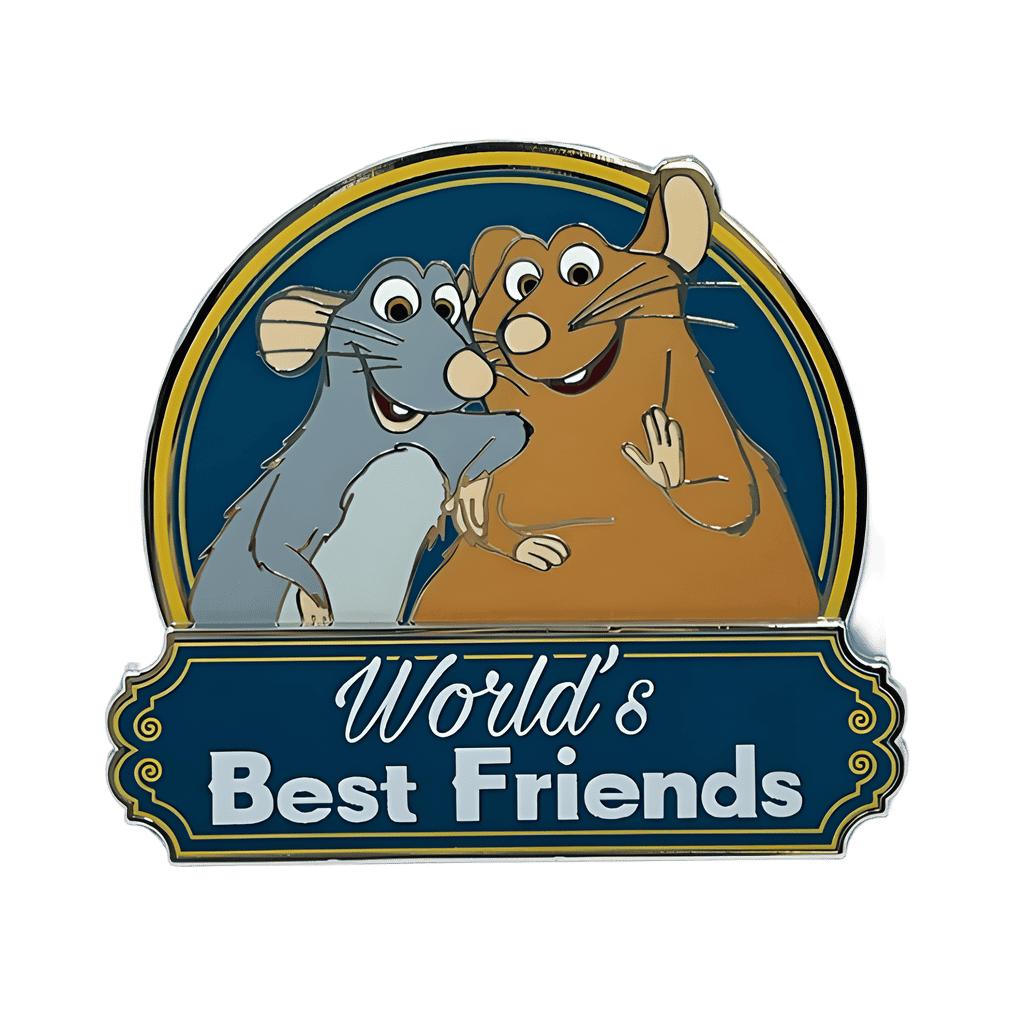 Remy and Emile Disney pin