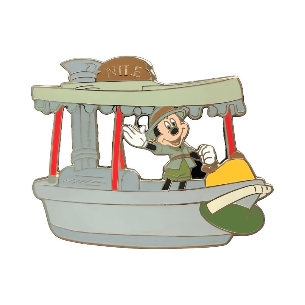 Jungle Cruise (Mickey on Nile Boat) Disney pin
