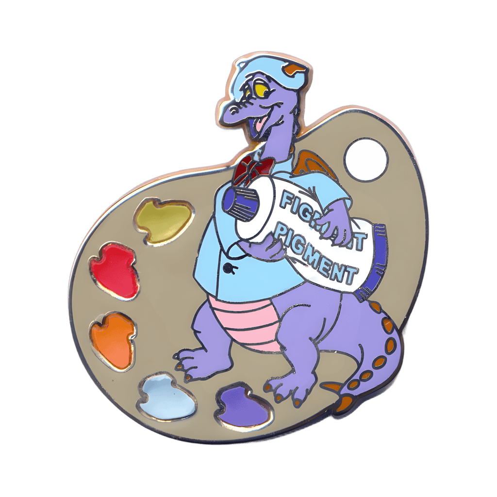 Figment Pigment Disney pin