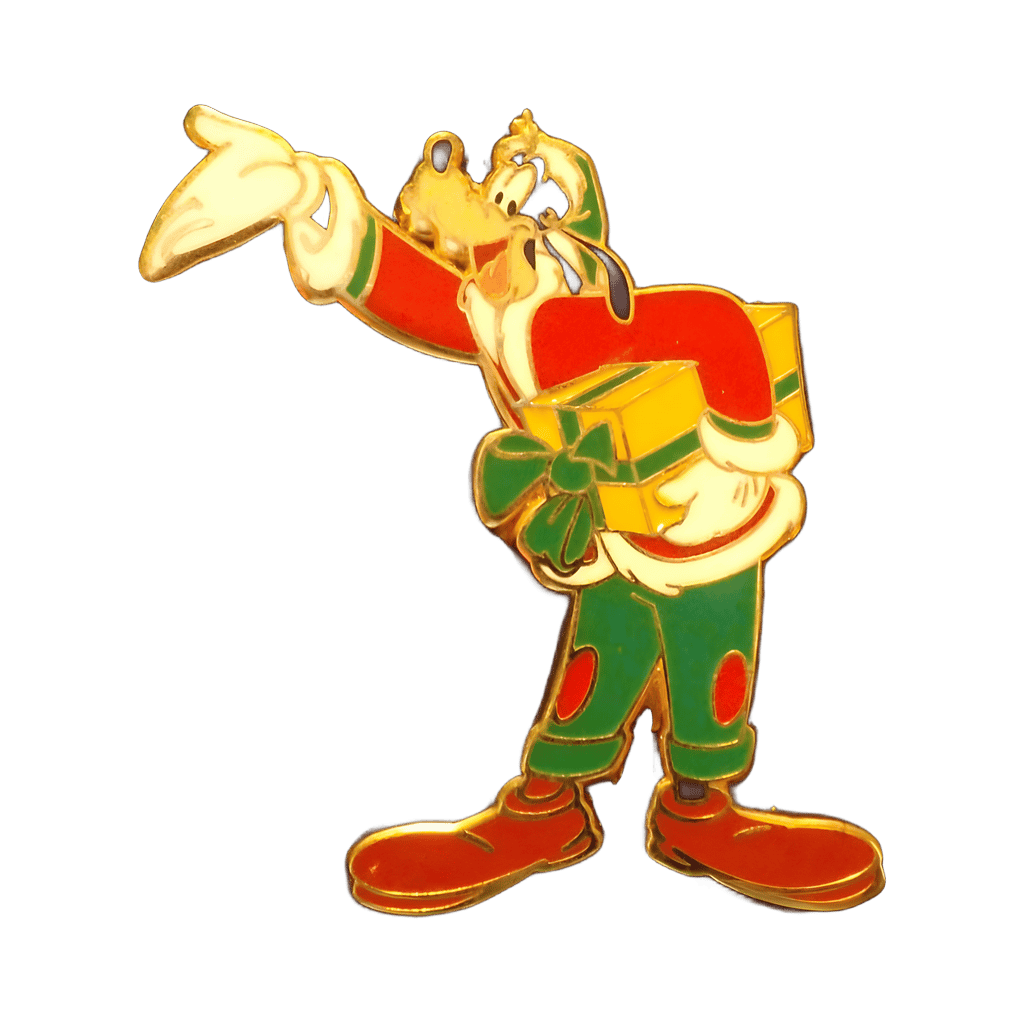 Goofy with Present Under Arm Disney pin