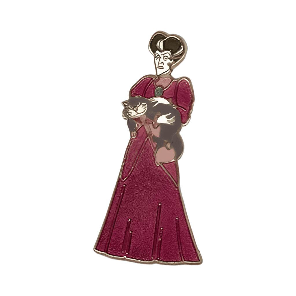 Lady Tremaine and Lucifer Disney pin