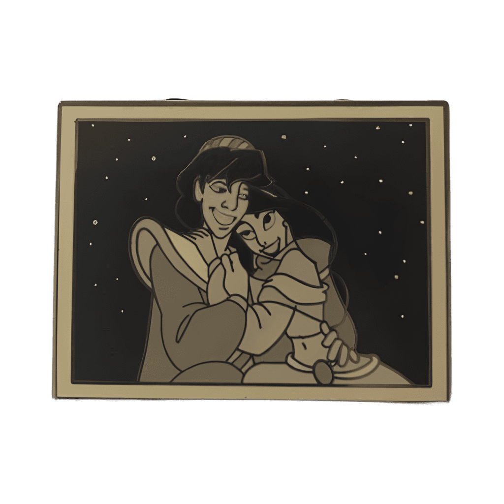 Aladdin and Jasmine wedding CHASER Disney pin