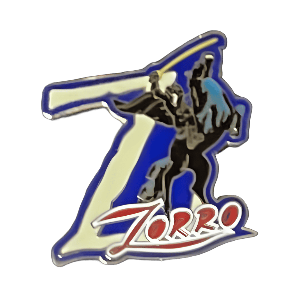 Zorro - Riding Horse - Mark of the Z Disney pin