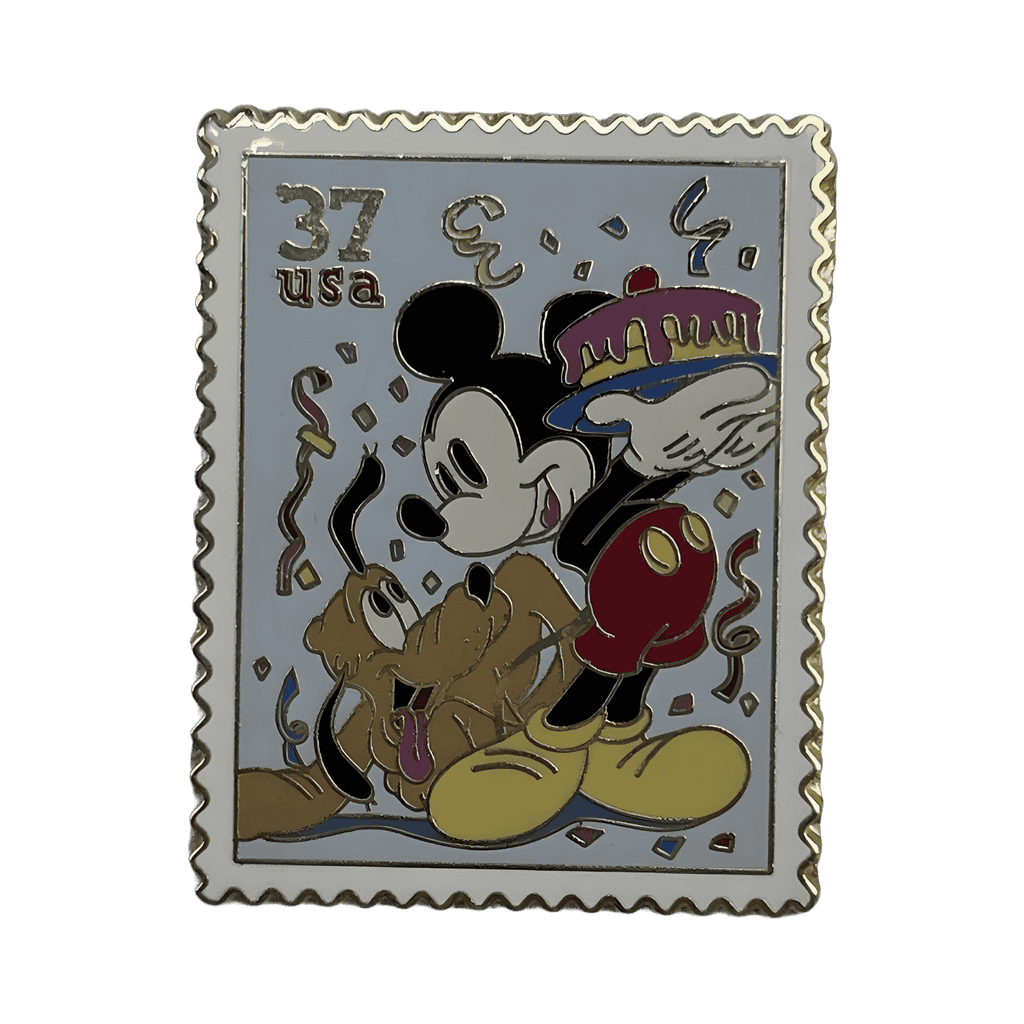 Mickey & Pluto Celebrate Disney pin