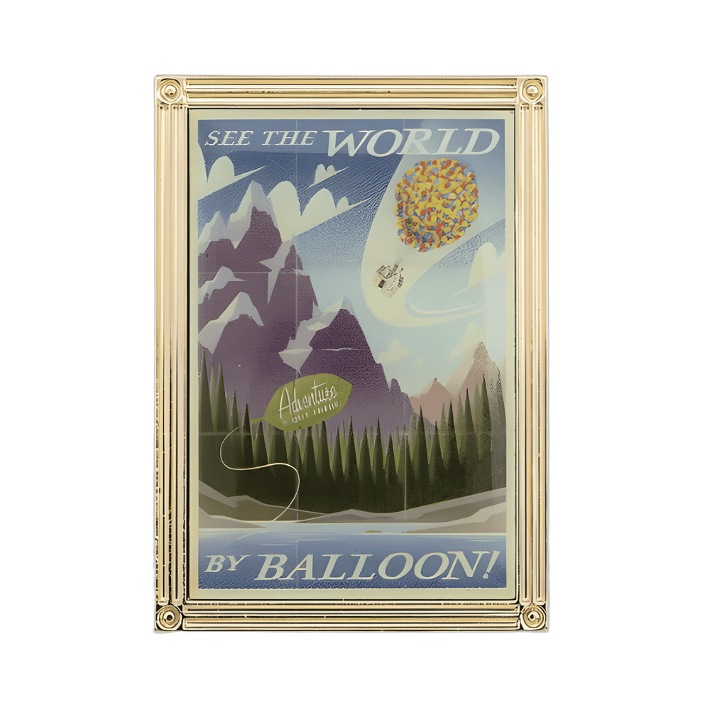 See the World by Balloon Disney pin
