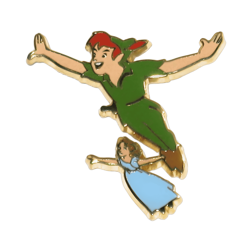 Peter Pan and Wendy Disney pin