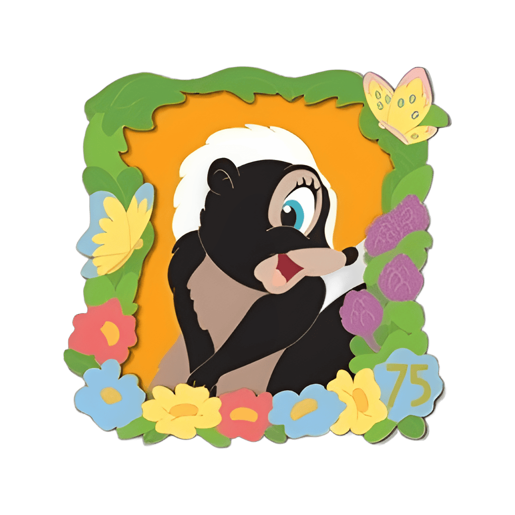 Flower Disney pin