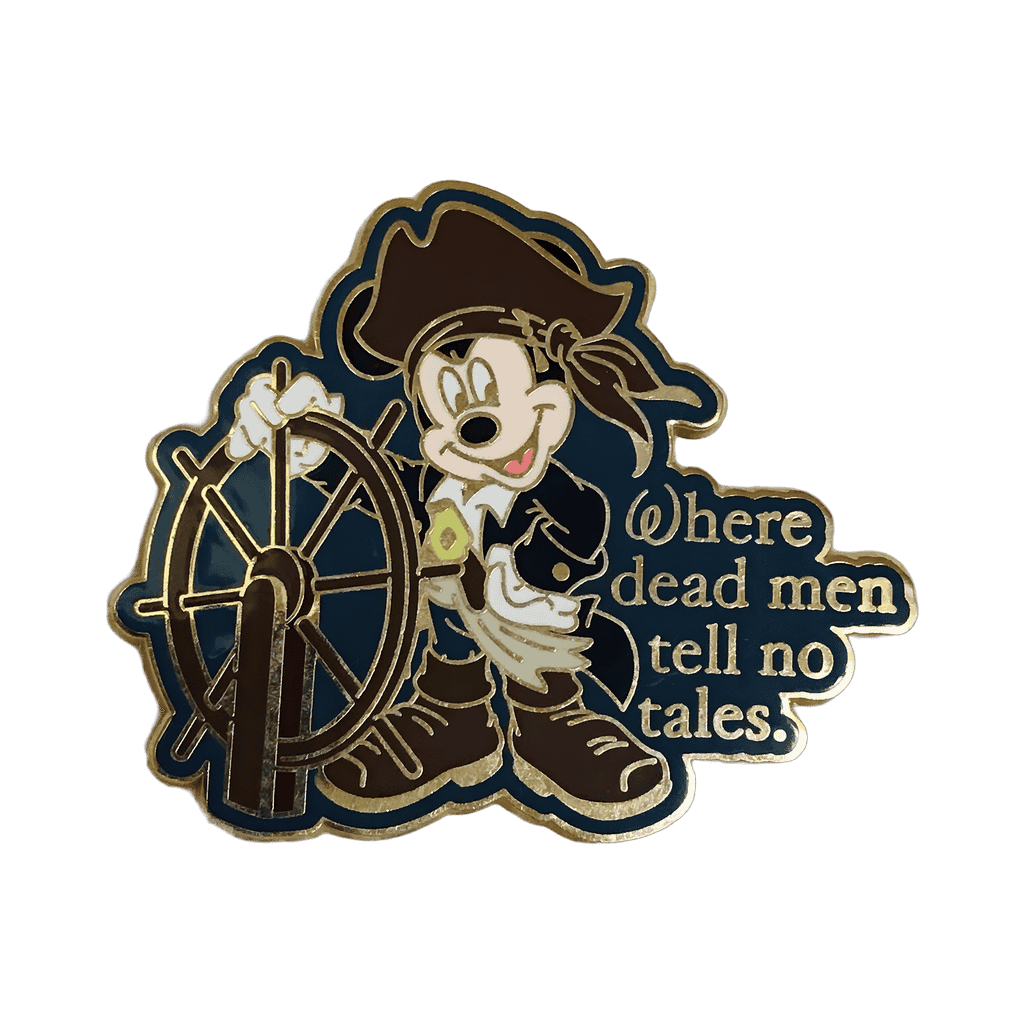 Pirate Mickey - Where Dead Men Tell No Tales Disney pin
