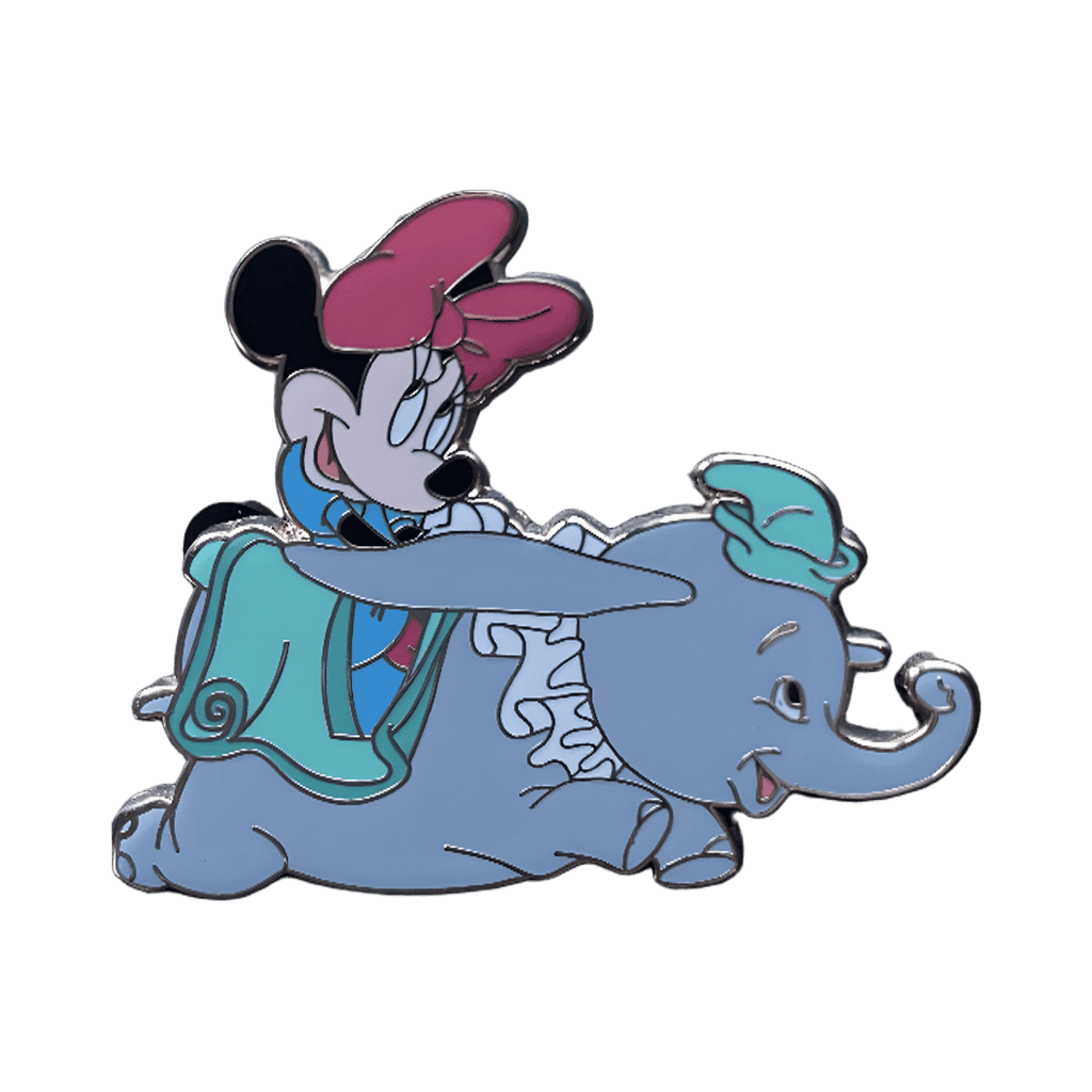 Minnie Riding Dumbo Disney pin