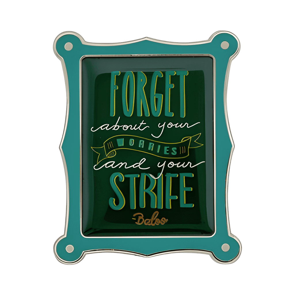 Jungle Book - Baloo Quote Disney pin