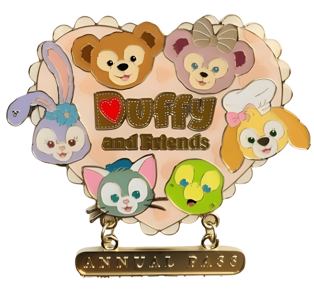 Duffy and Friends 2020 Annual Pass Shanghai Disney Resort Disney pin