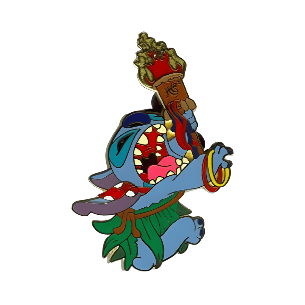 Stitch Tearing Map Disney pin
