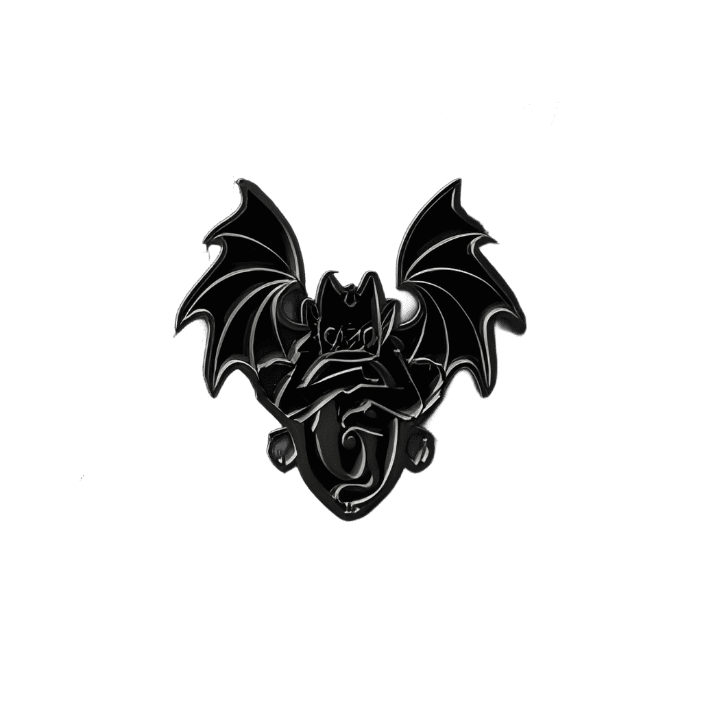 Murdered Out Gargoyle Disney pin