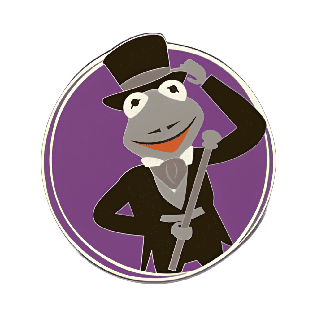 Kermit the Frog Disney pin