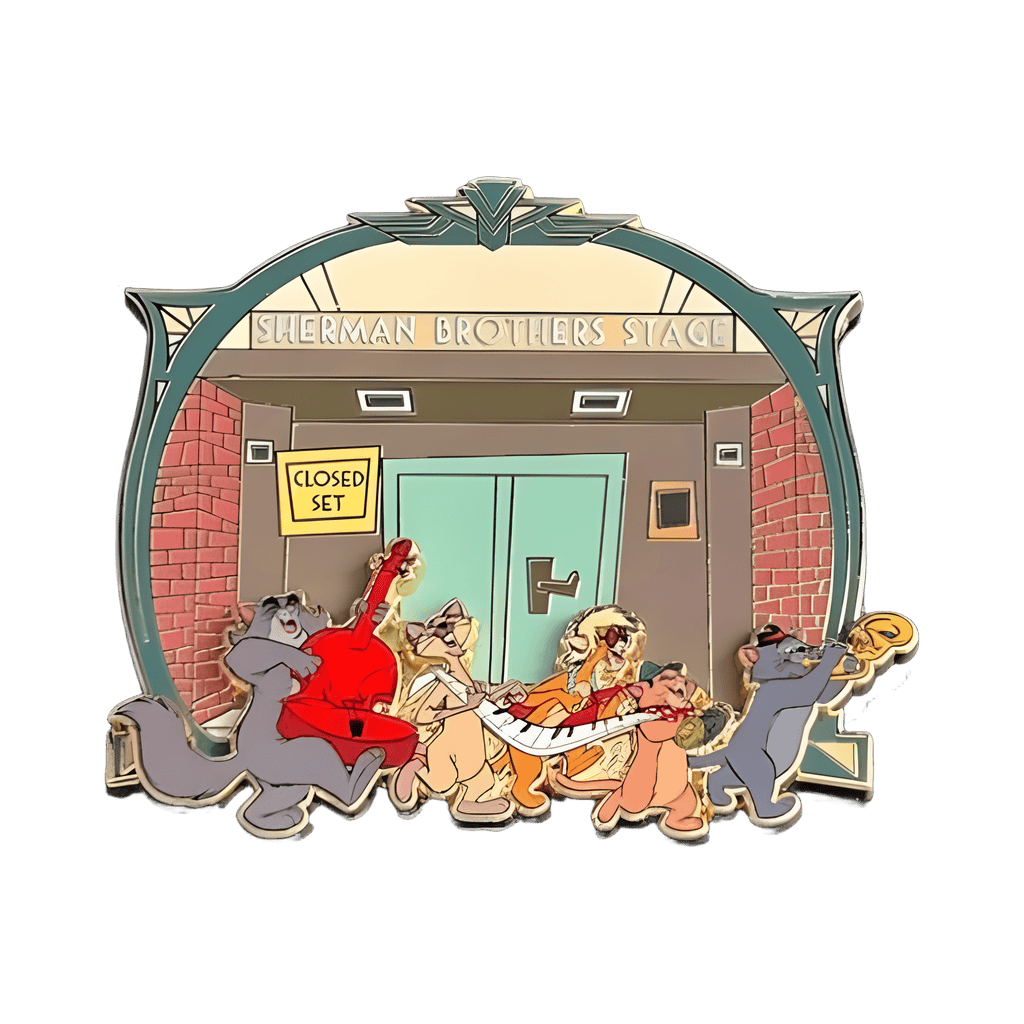 Aristocats - Sherman Bros. Sound Stage Disney pin