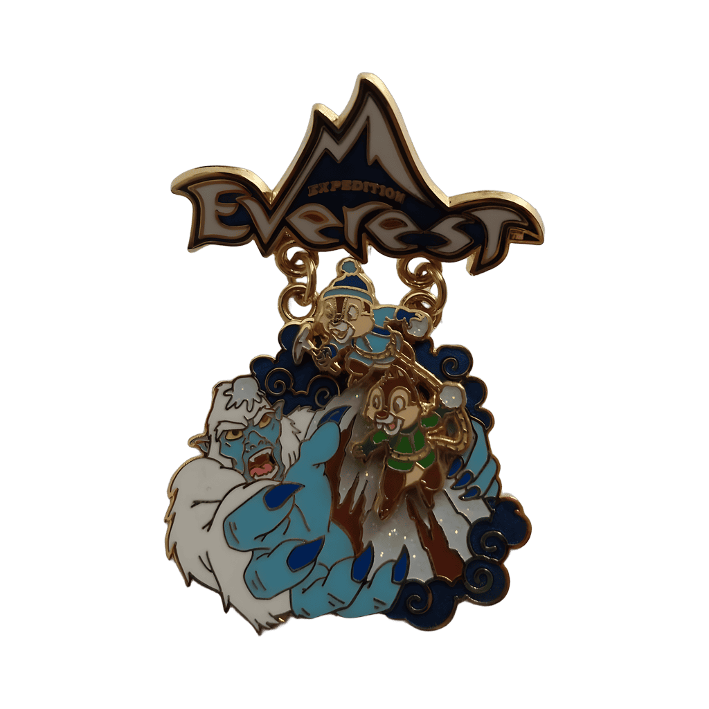 Chip & Dale - Expedition Everest Disney pin